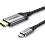 Кабель і перехідник Choetech HDMI - USB Type-C (M/M), 1.8 м, Grey (CH0021-BK) фото 1