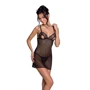 Эротический комплект Passion LOVELIA CHEMISE black XXL/XXXL