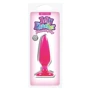 Анальная пробка Pleasure Plug Small, 10x3.5 см, розовый