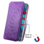 Чехол для телефонов Mobile Case Getman Mandala PU Violet for Xiaomi Redmi Note 10 / Note 10s: Материал искусcтвенная кожа и термополиуретан