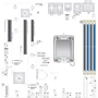 Supermicro MBD-X13SCH-F-O UA: Роз'єми на платі SATA 3.0, M.2, USB 3.2 Gen 1, USB 2.0, СОМ