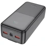 Зовнішній акумулятор Hoco Power Bank 30000mAh J119B Sharp Charger with cable 22.5W Black: Кількість USB 2