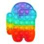 Игрушка-антистресс Pop-It PPT-Amg (Multicolor) Among Us Радужный: Производитель Bambi