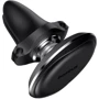 Держатель Baseus Car Holder Magnetic Car Mount Phone Holder with Cable Clip Air Vent Black (C40141201113-00): Особенности магнитный, автодержатель