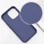 Чохол для iPhone Epik SnapCase with MagSafe Dark Blue для iPhone 14 Pro: Матеріали искусственная кожа