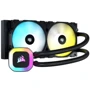 Кулер Corsair H100 RGB (CW-9060053-WW): Рівень шуму, dB 28.9