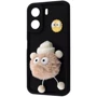 Чохол для телефона Mobile Case Pretty Things Black/Fluffy White для Xiaomi Redmi 13C 4G / Poco C65