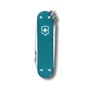 Мультитул Victorinox Classic SD Alox Colors Wild Jungle 58мм/5функций/рифленый бирюзовый (0.6221.242G): Тип мини-мультитул