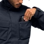 Парку Jack Wolfskin Glacier Canyon Parka 1107673-1010 50 синя зимова з капюшоном та хутром: Підкладка На подкладке