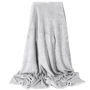 Плед Springos Extra Soft 200x220 см серый (HA7098): Материал полиэстер