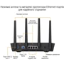 Маршрутизатор Wi-Fi Asus TUF-AX4200: Тип антени внешняя