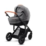 Універсальна коляска 2 в 1 Kinderkraft Prime Gray + MommyBag (KKWPRIMGRMB200): Можливість встановлення люльки є