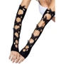 Митенки Leg Avenue Butterfly applique arm warmers Black