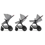 Универсальная коляска 3 в 1 Kinderkraft Moov Gray Melange (KKWMOOVGRYM0NC): Возможность установки люльки есть