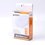 Мышь A4Tech OP-720 USB White: Эргономика для правой и левой руки