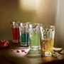 Склянка La Rochere висока для коктейлів Saga Sequins h14.5 см 350 мл (L00639201): Обсяг склянки мл 350