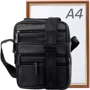 Мужская сумка планшет Valiria Fashion черная (DETAW7009-3): Застежка Молния