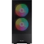 Корпус Logic concept ARYA MESH+GLASS ARGB fans 2x140mm+1x120mm BLACK (AT-ARYA-10-000000-0002): Типоразмер Midi-Tower