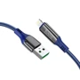 Кабель Hoco USB Cable to Lightning S51 Extreme 2.4A 1.2m Blue: Тип USB Cable - Lightning