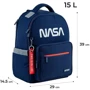 Набор Kite 770M NASA рюкзак + пенал + сумка для обуви (SET_NS24-770M) фото 28