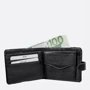 Мужское портмоне Bond черное (SHI516-281): Формат кошелька Вертикальный