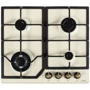 Варильна поверхня газова Ventolux HSF640-L3 CESBT (IVORY/BRONZE): Кількість конфорок 4