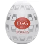 Мастурбатор-яйцо Tenga Egg Boxy с геометрическим рельефом