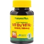Nature's Plus Vit D3 / Vit K2 1000 IU / 100 mcg 90 Veg Caps Вітамін D3 і К2