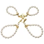 Жемчужные фиксаторы для рук и ног LOCKINK Pearl Handcuffs & Anklecuffs