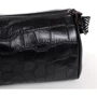 Жіноча сумка бочонок Cosmetic bag 01-09 39047-H black чорна (35526): Країна виробник Китай