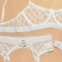 Эротический комплект NDS S19103IWT White (M, L) (23683)