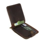 Мужской зажим для денег DNK Leather темно-коричневый (DNK Зажим-H мелочь col.F): Тип Зажимы для денег