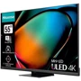 Телевізор Hisense 55U8KQ: Комунікації DLNA, Miracast, Bluetooth, WiFi