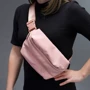 Женская сумка поясная Heys Puffer Mini Waist Bag Rose розовая (30128-0025-00): Материал Полиэстер
