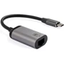 Адаптер Vinga Adapter USB-C to RJ45 Lan 1 Gbps (VCPATCLGB): Цвет серый