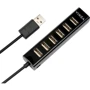 Адаптер Vinga Adapter USB to 7xUSB2.0 Black (VHA2A7)