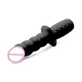 Анальный вибратор с рукоятью The Handler 10x Silicone Vibrating Thruster
