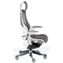 Кресло офисное Special4You Wau Charcoal Network White (E5319): Регулировки Высота спинки, Жесткость качания, Высота подлокотников, Высота сиденья