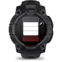 Смарт-годинник Garmin Instinct 3 AMOLED 45mm Black with Black Band (010-02936-00): Матеріал ремінця Силикон