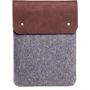 Gmakin Case Slim Felt Two Buttons Brown/Grey (GM63-12) for MacBook 12": Цвет коричневый (Brown)