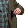 Куртка Jack Wolfskin West Coast Jacket 1110811-4144 52 серо-зеленая зимняя с капюшоном: Фасон Прямой