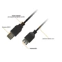 Кабель Piko USB Cable to USB F 1.8m Black: Тип USB Cable - USB F
