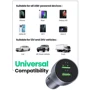 Зарядний пристрій Ugreen Car Charger 2хUSB CD213 36W Dark Blue (10144): Сила струму 2.4А и более