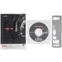 Biostar B550MHP: Роз'єми на задній панелі VGA, HDMI, Ethernet RJ-45, USB 2.0, USB 3.2 Gen 1