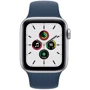 Apple Watch SE 40mm GPS+LTE Silver Aluminum Case with Abyss Blue Sport Band (MKQL3): Розмір 40mm