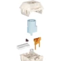 Клавиатура FL Esports FL980 V2 White Transparent Sea Salt FSA Kailh Box Blueberry Ice Cream South LED Three-Mod: Интерфейс подключения Bluetooth