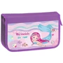 Пенал Kidis Mermaid 3 відділення фіолетовий (14046)