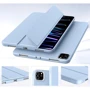 Аксесуар для iPad BeCover Tri Fold Soft TPU Silicone Light Blue для iPad Pro 11 M4 2024 (711748): Тип аксесуара чехол