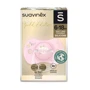 Пустушка фізіологічна силіконова Suavinex Gold Edition 6-18 міс. рожева (307858): Форма соски анатомическая