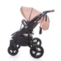 Универсальная коляска 2-в-1 Broco Capri textile beige: Возможность установки люльки есть